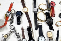 100本以上 腕時計 まとめ売り SEIKO/CITIZEN/CASIO/CK/FOSSIL/RICOH/GUESS 大量 クオーツ 機械式 手巻き 自動巻き メンズ ジャンク 1_画像3