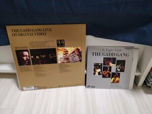 ■3点以上で送料無料!!レーザーディスク THE GADDGANG LIVE GANG Steve Gadd スティーヴ（スティーブ）ガッド LD118NT