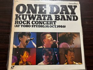 ■3点以上で送料無料!!レーザーディスク　ONE DAY KUWATA BAND ROCK CONCERT/桑田佳祐/帯付き 198LP9MH