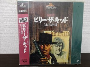 #3 point and more free shipping!! laser disk /LD/ Western films /PAT GARRETT AND BILLY THE KID/ special version bi Lee * The * Kid 21 -years old. raw ./ with belt 132LP2RW