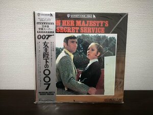 ■3点以上で送料無料!! レーザーディスク/LD 洋画/女王陛下の007/ON HER MAJESTY'S SECRET SERVICE/帯付/日本語字幕スーパー版 155LP9RW