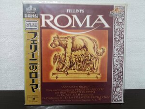 ■3点以上で送料無料!! レーザーディスク/LD/FELLINTS ROMA/フェリーニのローマ/帯付/ワイドスクリーン/130LP9RW