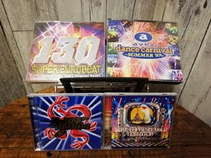 ■3点以上で送料無料!! DANCE系 CDSUPER EUROBEAT130 ~The Global Heat 2002 Request Rush~/他 4枚セット m0o2086