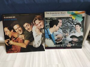 ■3点以上で送料無料!! レコード/カントリー/The Greenbriar Boys/Better Late Than Never/RAGGED BUT RIGHT/2枚セット 58LP12NT