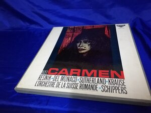 ■3点以上で送料無料!! レコード/BIZET CARMEN ロマンド管弦楽団/3枚組