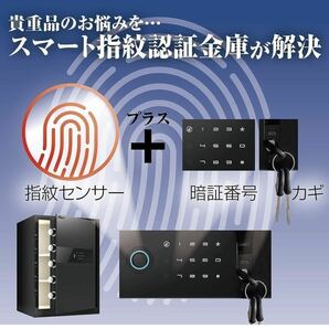 値下げ アウトレット 電子金庫 タッチパネル 指紋認証 (60cm, 黒)の画像3