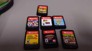 (海外版)Nintendo Switch ソフトのみ 7本