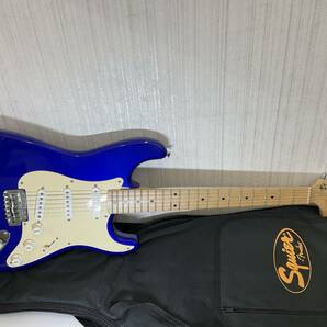 中古ギター SQUIER AFFINITY ST MBL/M スクワイヤー 現状品 ギター ブルー ソフトケース【5579】の画像1