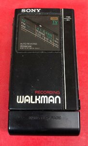 1円～　ジャンク　SONY　RECORDING WALKMAN　ウォークマン　WN-F404　ラジオ カセット レコーダー　(通電不可)