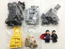 WS114　LEGO レゴ　76002 スーパーマン：メトロポリス・ショーダウン+76016 スパイダー・ヘリコプター・レスキュー　※説明書破れ 60サイズ_画像2