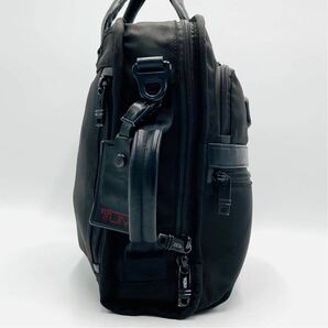 1円~[極美品] TUMI トゥミ 3way ALPHA2 メンズ ビジネス リュックサック ブリーフケース ショルダーバッグ バリスティック A4/PC可 通勤 黒の画像4