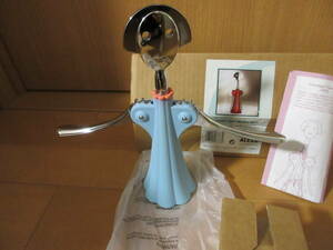 Alessi/アレッシィ　Wine opener Anna G/ワインオープナー　azzurro　/アンナ/Alessandro Mendini/アレッサンドロ・メンディーニ/