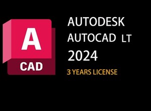Autodesk Autocad　CAD ＋ LT 2021～2024 Win64bit＆Macメーカーサイトのユーザ登録・サポート・アップデート等付属 ３年 サブスクリプシ 
