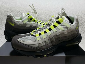 26.5cm NIKE AIR MAX 95 OG Yellow Gradation 554970-071 ナイキ エアマックス95 イエローグラデーション 2018 新品 atmos Jordan 1円 Sup