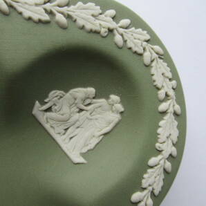 英国 Wedgewood ジャスパーグリーン Trinket Dish／小物入れ 4種の画像9