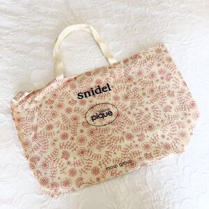 ★美品★snidel × gelato pique★スナイデル★ジェラートピケ★ショッパー★ショップ袋★トートバッグ★エコバッグ★手提げ袋★不織布★