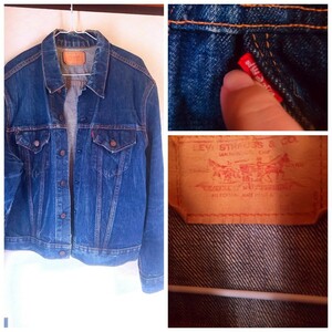 Levi's 70505 BIGE 4th デニムジャケット ヴィンテージ