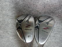 名器！Srixon Hybrid 3u&4u Miyazaki Kena Blue SR Used品_画像6