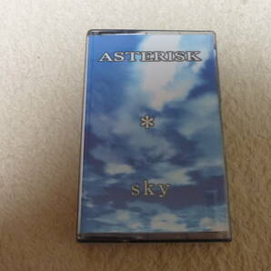 ジャパメタっぽい デモテープ asterisk sky 1曲入り 歌詞掲載されてます 女性ぼーかるの画像1