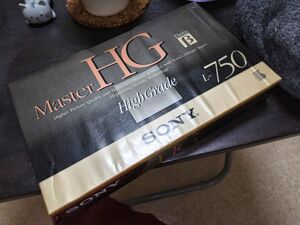 ビデオテープ ベーター SONY L-750MHGA 未開封保管品