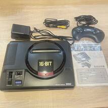 【1円】SEGA メガドライブ16BIT 本体 動作確認ジャンク MEGA DRIVE セガ CD-ROM プレイヤー HAA-2510 _画像2