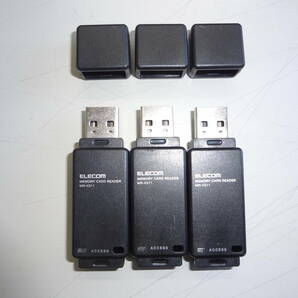 複数在庫 ELECOM USBリーダライタ MR-K011BK 3個セット micro SD/ SDHC/SDXC系専用 中古動作品の画像1