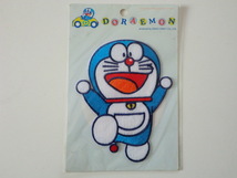 ★DENO CRAFT「DORAEMON/ドラえもん/ワッペン/アップリケ バンザイL」未使用品_画像1