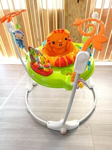 ベビー用品 Fisher Price レインフォレストジャンパルー 　元箱あり