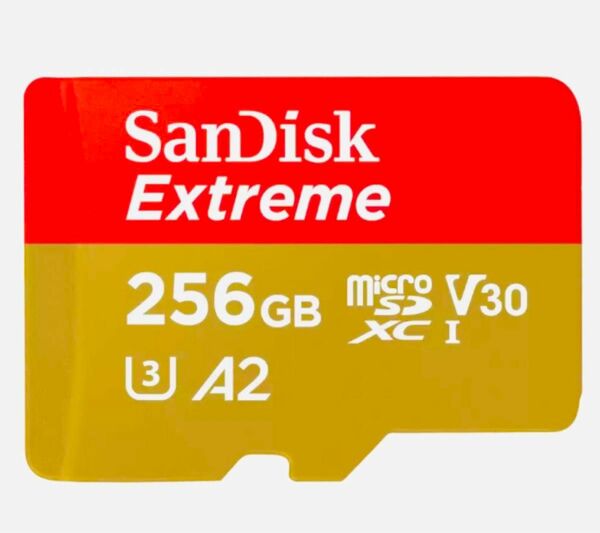 4K 対応　サンディスク　microSD 256ギガ エクストリーム　microSD 256GB