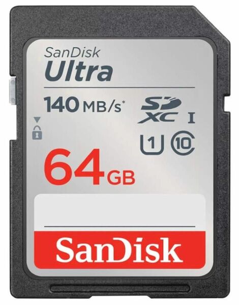 SanDisk Ultra SDXCメモリカード　SDカード　64GB