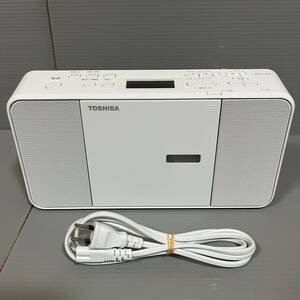 TOSHIBA 東芝 CDラジオ TY-C250 2018年製 ホワイト