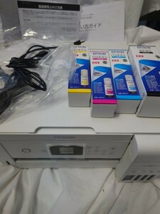 EPSON エプソン インクジェットプリンター プリンターewm571t 新品ヤドカリハリネズミ４本付