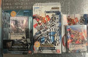 GUNDAM WAR DXタクティカルスターター 知略の猛将 ＋ 異世界からの使者 バンダイ