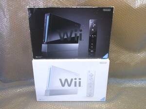 Wii 任天堂 2台セット 白・黒 起動確認済み