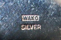 443 銀座 和光 WAKO SILVER ペンダント ヴィンテージ アクセサリー 刻印 アンティーク 首飾り ネックレス 装飾品_画像3