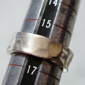 1166 VERSANI/ベルサーニ シルバー リング 指輪 ヴィンテージ アクセサリー SILVER 925刻印 アンティーク シルバージュエリー 装飾品の画像3