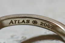 1308 TIFFANY&CO./ティファニー ATLAS 2003 シルバー リング 指輪 ブランド ヴィンテージ アクセサリー SILVER 925刻印 装飾品_画像4