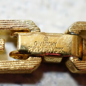 1603 GIVENCHY/ジバンシィ ブレスレット ヴィンテージ ブランド アクセサリー アンティーク ゴールドカラー 装飾品の画像2