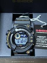 新品未使用 G-SHOCK 40周年 FROGMAN30周年 スペシャルモデル ソーラー GW-8230B-9AJR 黒金蛙 復刻CASIO カシオ_画像3