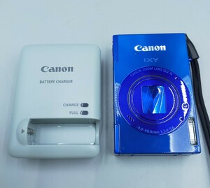 ☆Canon IXY 3 FULL HD ブルー コンパクトデジタルカメラ キャノン イクシィ ※画面黄ばみあり