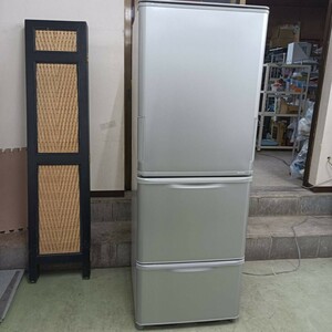 ○SHARP ノンフロン冷凍冷蔵庫2022年　SJ-W356J-S 冷凍内容積99L 冷蔵内容積251L ※神奈川県横浜市より発送 直接引取りOK