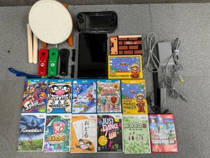 ●Nintendo 任天堂 製品 まとめ WiiU タタコン Wiiソフト6本 WiiUソフト5本 Wiiリモコン 等