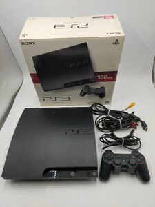 ●SONY PlayStation3 PS3 本体 CECH-3000A 160GB チャコールブラック プレステ3 ソニー