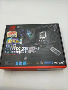 ●未使用品 ASUS ROG STRIX Z690-F GAMING WIFI MOTHERBORD エイスース ログストリックス ゲーミングマザーボード