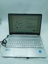 ●HP Laptop 15s-fq5039TU 15.6インチ インテルCore i3 ノートパソコン シルバー 初期化済み 箱あり_画像3