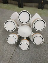 ●DAIKO CSF-690W CEILING FAN LEDシーリングファン 大光電機 4枚羽 6灯 照明器具 ホワイト 神奈川県横浜市より発送 直接引取りOK_画像2