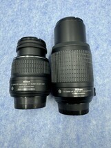 ●Nikon ニコン D40X AF-S NIKKOR 18-55mm 1:3.5-5.6 GⅡ ED 55-200mm 1:4-5.6G ED ストラップ付き 一眼レフカメラ_画像9