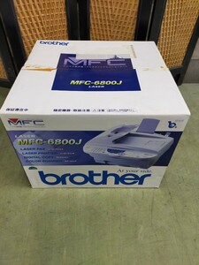 ○brother MFC-6800J レーザープリンター複合機 ブラザー工業 FAX送信 コピー フラットベッドスキャナ搭載 