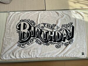 the birthday 完売　ブランケットBlanket Designed by AND THROUGH DESIGN チバユウスケ　ザ・バースディ