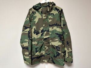 ＊美品＊ S-R ECWCS 米軍実物 ミリタリー ARMY GORE-TEX ゴアテックス ウッドランドカモ 90s 1st Gen 後期 迷彩 ジャケット 90年代 レア